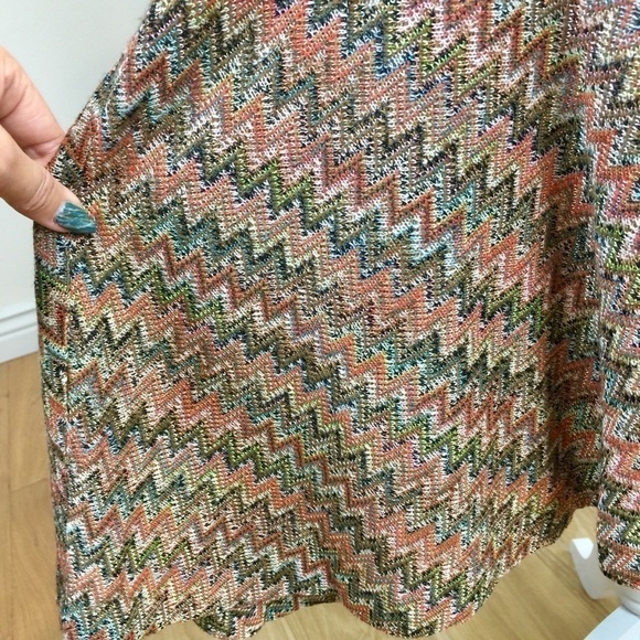 Anthropologie Maeve Swingy Chevron Westwater Dress - Picture 8 of 11